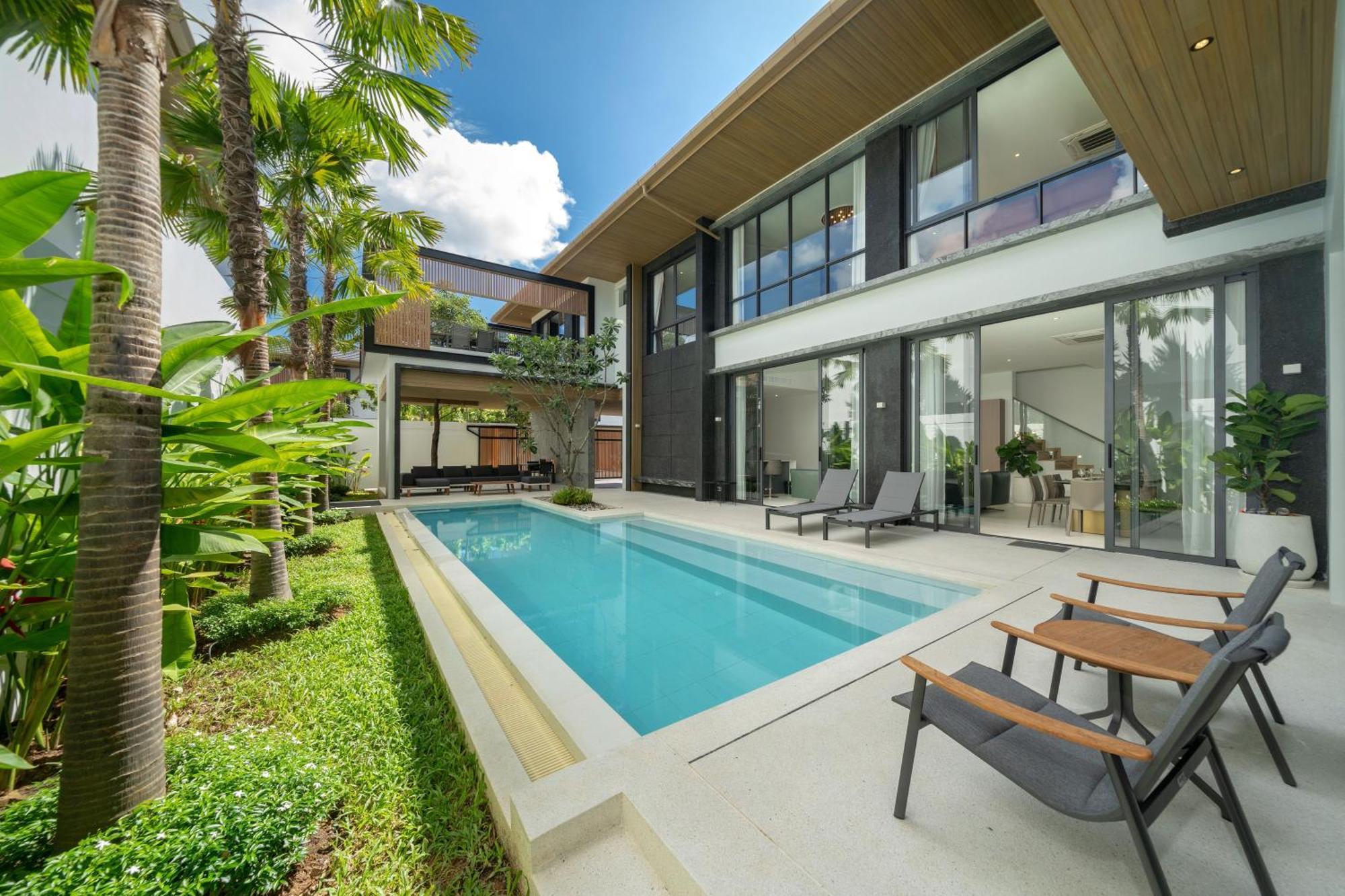 Luxurious And Unique 5Br Design Pool Villa Mouana Grande 96-2 Ban Bang Khu  Exterior photo